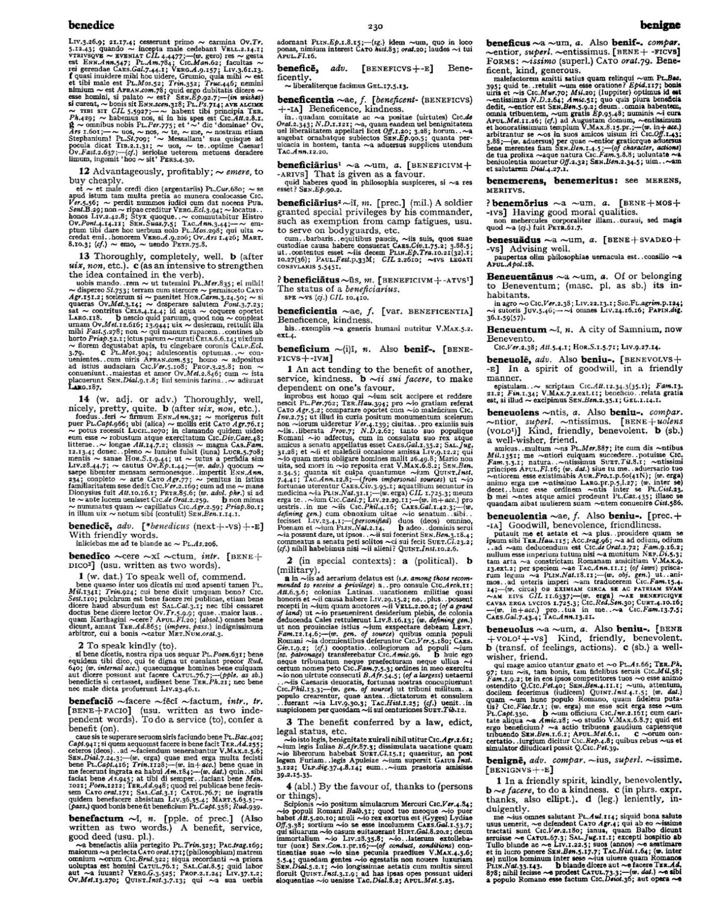 Bene Latin Adverb well Allo Latin