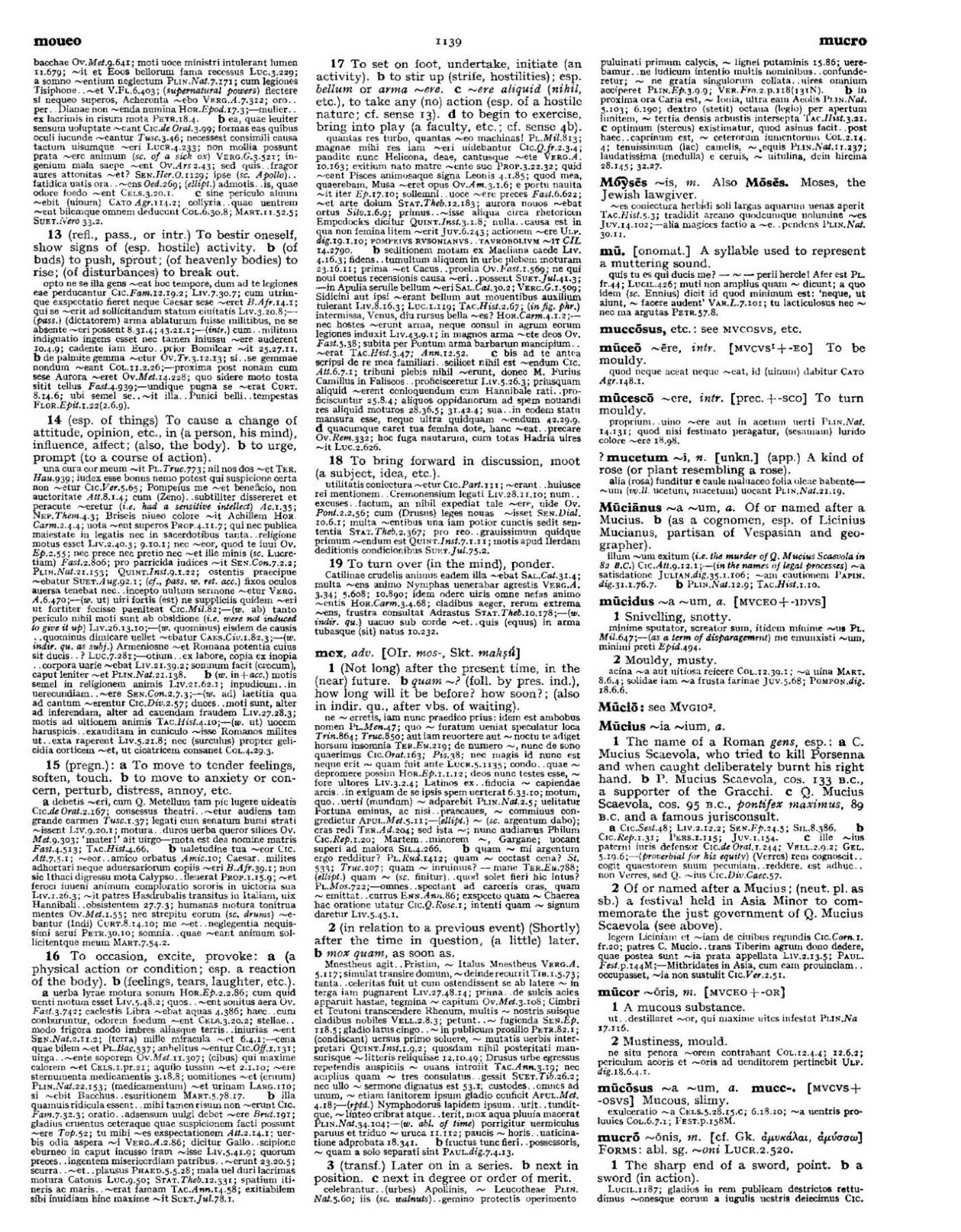 Mox Latin Adverb soon Allo Latin